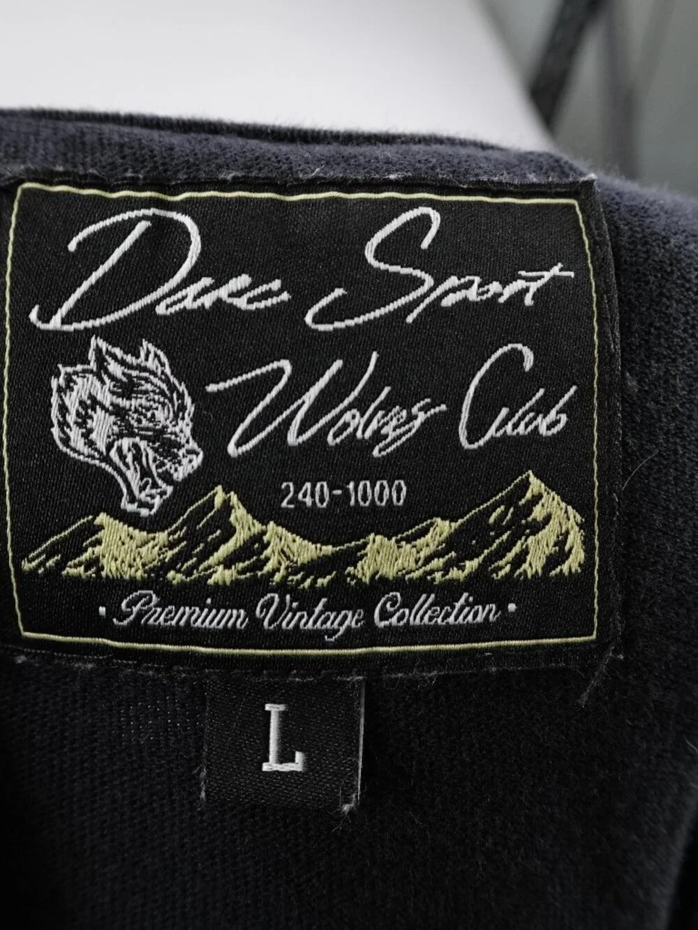Darc Sport Shirt Mens Large Black Wolves Club Limited Edition Workout Gym 240 - Picture 9 of 10